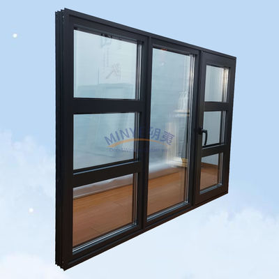 Hardware Chinesische Oberfläche Aluminium Tilt Turn-Fenster mit individuellen Farben und modernem Design