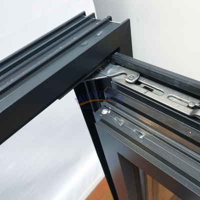 Hardware Chinesische Oberfläche Aluminium Tilt Turn-Fenster mit individuellen Farben und modernem Design