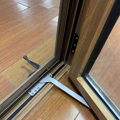 Ein Fenster aus Aluminiumlegierung mit thermischer Auflösung im europäischen Stil mit guter Windfestigkeit