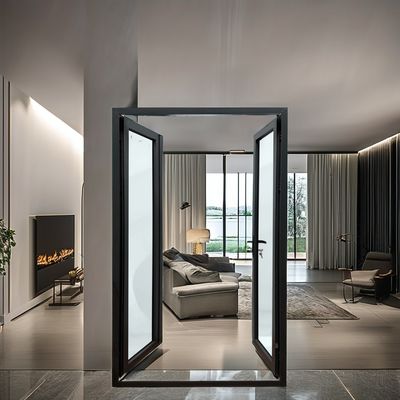 Moderne Design-Wärmebrüche aus Aluminiumlegierung-Gehäuse Türen in weiß für und Käufer