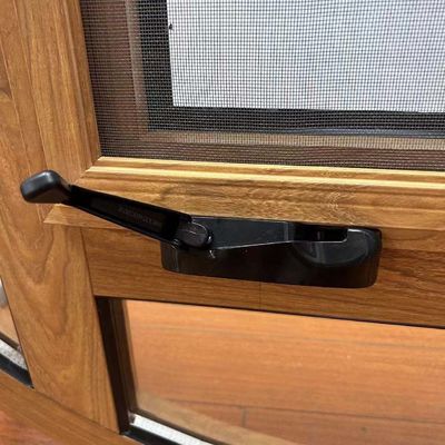 Rundrahmenfenster aus Aluminium mit Schalldämmung und EPDM-Gummidichtband
