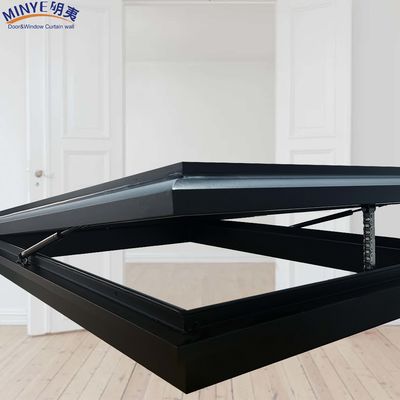 Hochfestes Fenster aus Aluminiumlegierung mit modernem Design und guter Dichtung