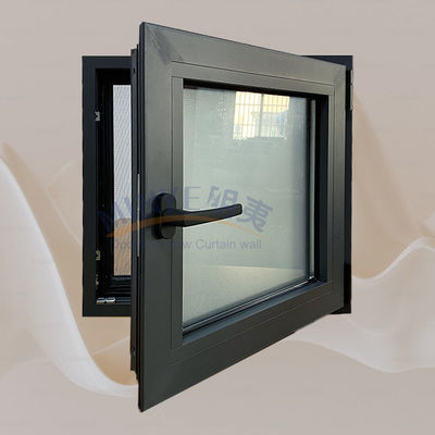 Wärmeabbruch Aluminium Tilt Turn Window für hohe Festigkeit und gute Dichtung angepasst