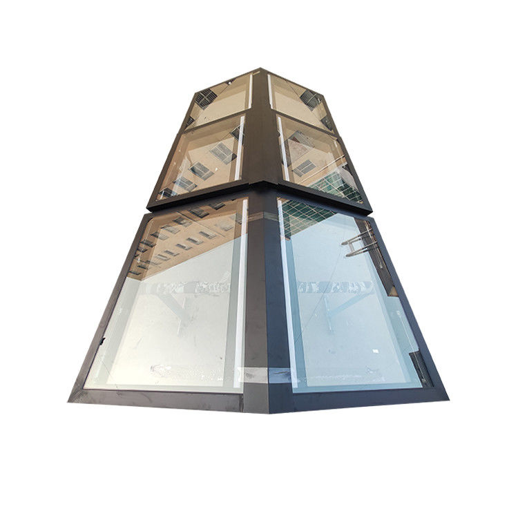 Chinesische Top-Hardware gehärtetes Glas Skylight Skyview Dachfenster in kundenspezifischen Farben