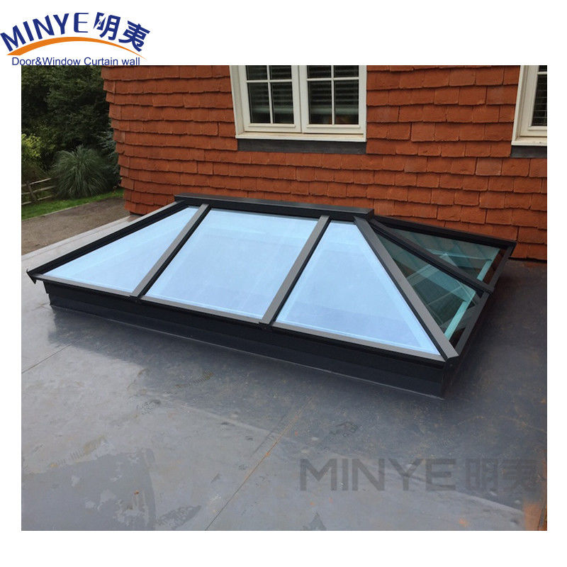 Dachfensterschatten aufgehängt offen POWDER beschichtet Aluminium Dachfensterlicht mit 5MM 9A 5MM Glas