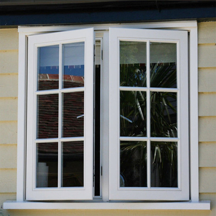 Einfach/Doppel/Dreifachglas UPVC Profil Eisen Grill Design Fenster für Heimwerker
