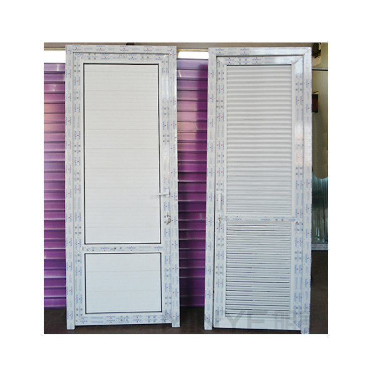 Deutsche Hardware UPVC Louver Tür Design ohne Spur für Außenposition und Haus
