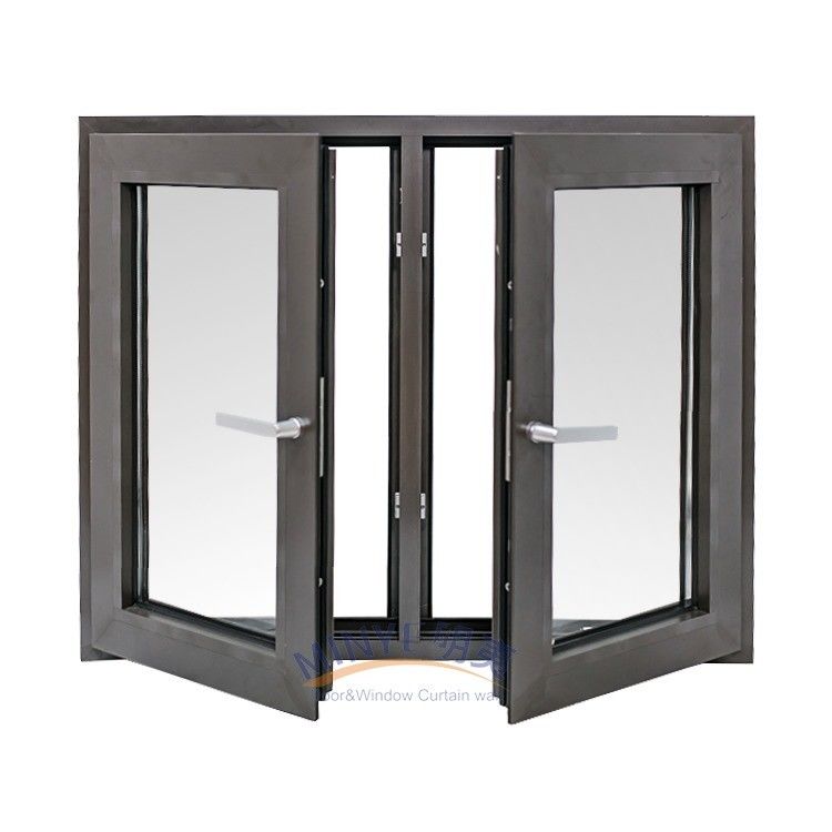 Aluminium Extrusionshaus Fensterpläne für Gehäuse Fenster Weiß Profil Farbe zu erfüllen