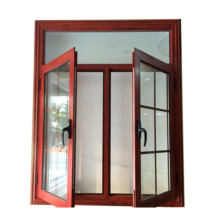 Modernes Design Haus Glas Fenster und Türen Seitenaufhängung Aluminiumfenster mit gehärtetem Glas