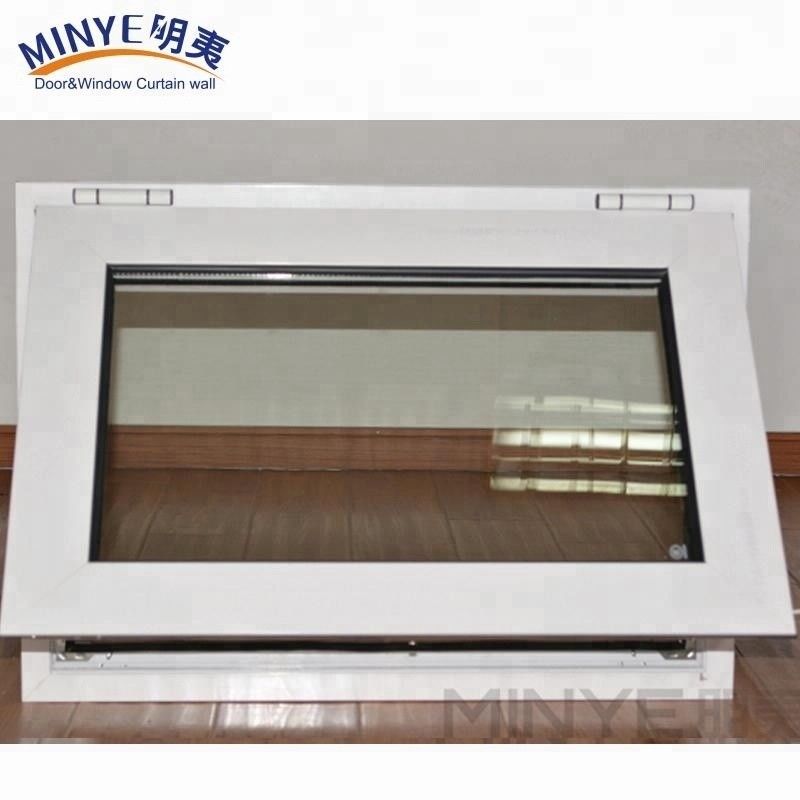 Swing Open Normal PVC Profil Farb Anpassung UPVC/PVC Horizontale Dreh- und Angelfenster