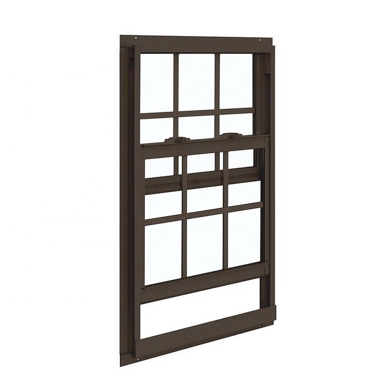 angepasste Farben Aluminiumbogen Dekoration Fenster mit horizontalen Öffnungsmuster