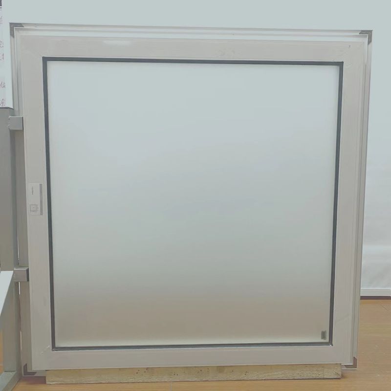 Doppelgehärtetes Glas Aluminium Festfenster für horizontales Öffnungsmuster Dreifachglas