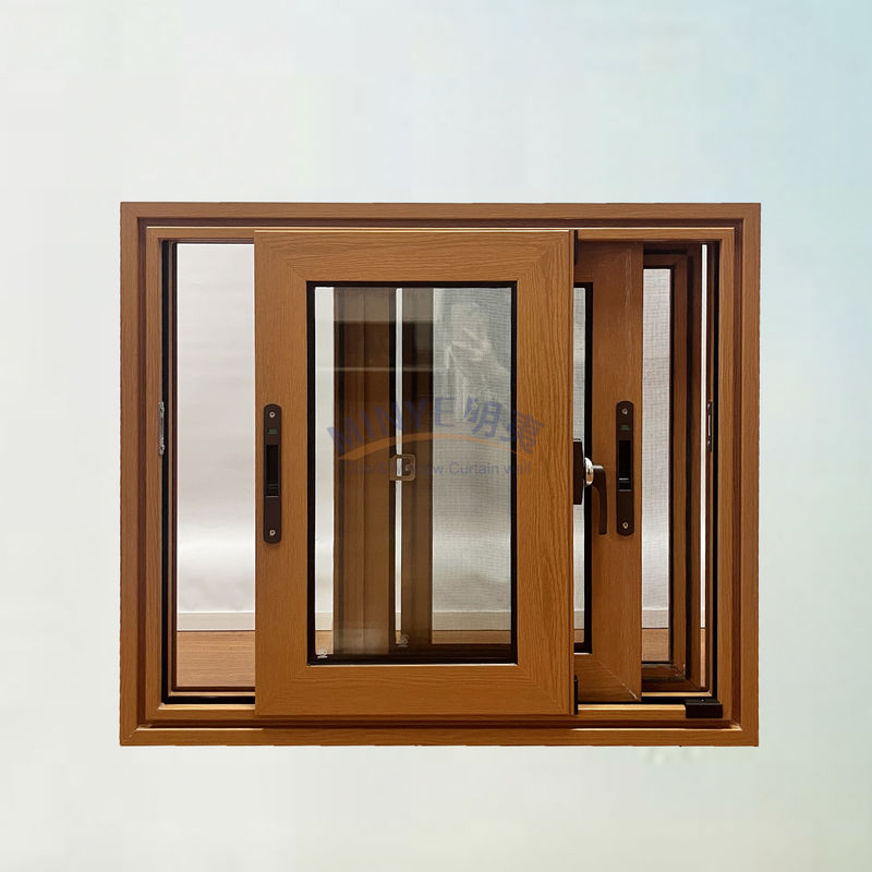 Customized Aluminium-Schiebefenster für das Haus Impact Hurrikan-resistente Fenster und Türen