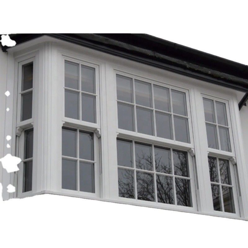 Horizontale Öffnung Dreifachverglasung schwarzes Panoramafenster für den Blick vom Boden bis zur Decke