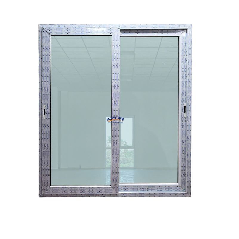 Energieeinsparung Doppelgehärtetes Glas UPVC PVC Schiebefenster Für Patio Vinyl Glasfenster
