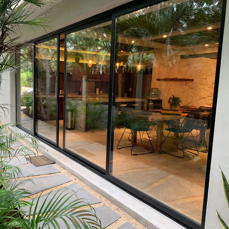 Wasserdichte Stacker Tür für Haus Terrasse Design Wärmedämmung Schalldichte Energie sparen