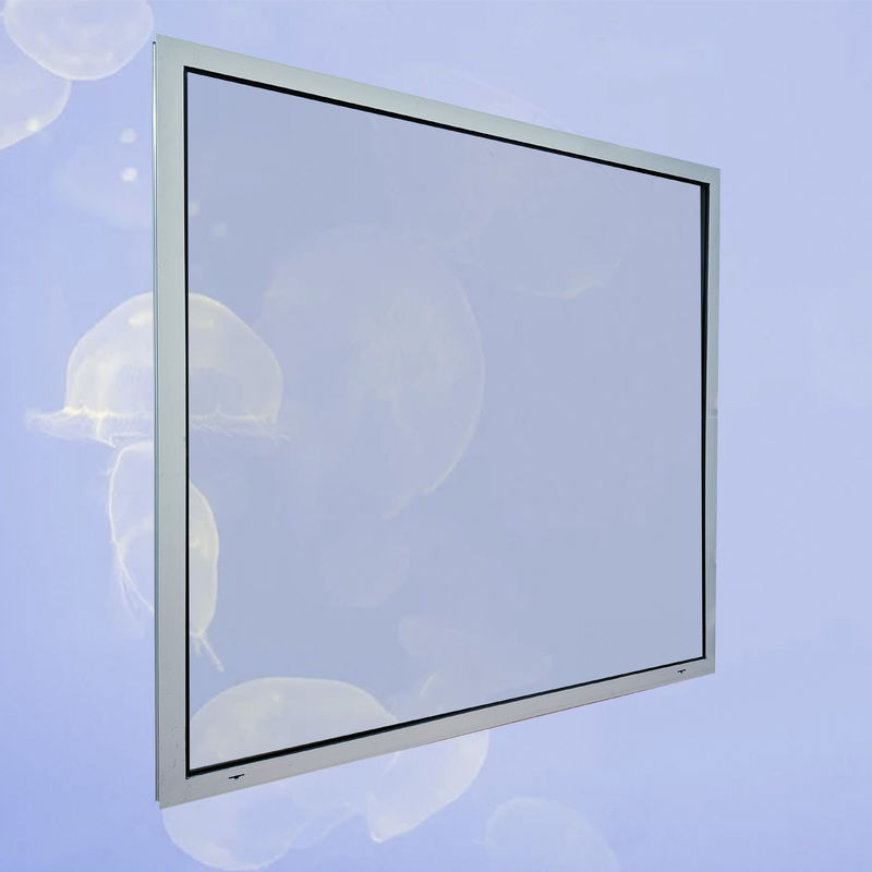 Aluminiumrahmen Doppelgehärtetes Glas Schwarzes Bildfenster zur Produktwerbung