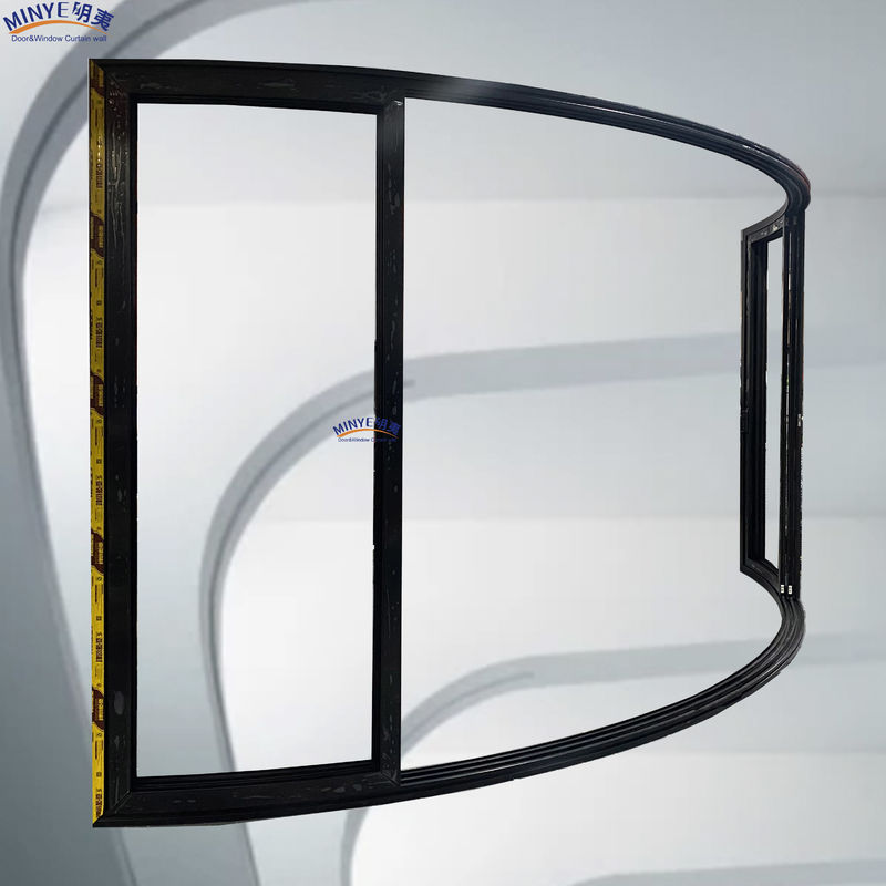 Thermal Break Aluminium Profil Französisch gehärtet Laminat Schiebetür für das moderne Zuhause