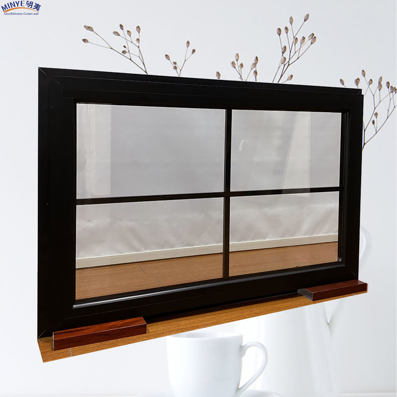 Individuelle Farben Thermal Break Aluminium Festfenster mit hoher Festigkeit und modernem Design